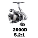 NEW DAIWA Fishing Reel EXCELER LT (Light&Tough) 1000D-6000D-H Light Strong LC-ABS Metail Spool 4KG-12KG Ultraleve 185g-320g