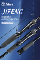 TOLU 2025 NEW JIFENG Sieries Spinning/Casting Lure Fishing Rod 602/702/802 2 Sections M Action Lure Weight 5-25g
