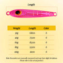TOLU 2024 New 40g 60g 80g 100g Flat Slow Sinking Hard Metal Jigs Japan Laser Skin Tuna Fishing Jig Lure Saltwater With Hooks