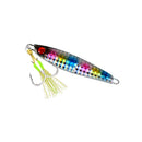 TOLU NEW 3D Printed Eyes Fast Sinking Metal Jig Lure 20g 30g 40g Saltwater Shore Casting Fishing Lure Vertical Metal Jig
