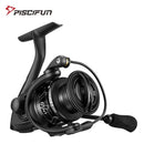 Piscifun Carbon X II Spinning Reels Max Drag 10kg Ultralight 156g Weight Rotor 6.2:1/5.2:1 10+1 Shielded Bearings Fishing Reels