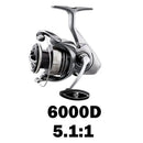 NEW DAIWA Fishing Reel EXCELER LT (Light&Tough) 1000D-6000D-H Light Strong LC-ABS Metail Spool 4KG-12KG Ultraleve 185g-320g
