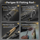KastKing Perigee III Rod Carbon Spinning Casting Fishing Rod 1.83/1.98/2.03/2.13/2.28/2.43m Baitcasting Rod Bass Pike Fishing