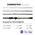 PURELURE SHARPEN Soft Lure Long Spinning and Casting XF/MF Action Rods FUJI Components Bass Pike Rod Fishing Rod Spinning Reel