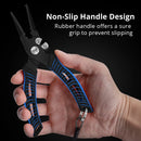 KastKing Paradox 9"Lip Grip,Corrosion-Resistant Stainless Steel Fish Landing Tool with Non-Slip Elastomer Handle,Easy-UseTrigger