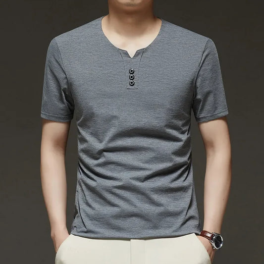 Sant'Elite V-neck Short Sleeved T-shirt