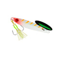 TOLU NEW 3D Printed Eyes Fast Sinking Metal Jig Lure 20g 30g 40g Saltwater Shore Casting Fishing Lure Vertical Metal Jig