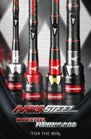 KastKing Max Steel Rod Carbon Spinning Casting Fishing Rod with 1.80m 2.13m 2.28m 2.4m Baitcasting Rod for Bass Pike Fishing