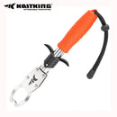 KastKing Paradox 9"Lip Grip,Corrosion-Resistant Stainless Steel Fish Landing Tool with Non-Slip Elastomer Handle,Easy-UseTrigger