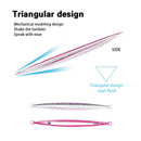 TOLU 150g 200g 250g 300g 400g 500g Large Vertical Metal Jigs Deep Sea Fishing Lure Sinking Saltwater Jigging Lure Hard Bait