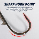 2025 NEW Design Jig Head Hook With Metal Lip 3.5g/5g/7g/10g 10pcs/pack Enhanced Bait Action for Bass And Soft Worm Fishing