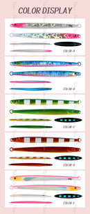 TOLU NEW Fast Sinking Metal Jig 100g150g180g200g250g300g Long Casting Fast Sinking Fall Jigs Saltwater Deepsea Fishing Lure