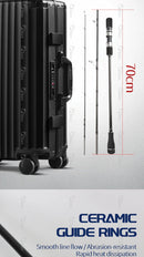 TOLU 2025 NEW Lure Travel Spinning/Casting 3Section Fishing Rod 1.83m/1.91m Lure Weight 100-350g MH Action For Carp Bass Fishing