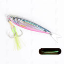 TOLU 2024 NEW 3D Printed Fast Sinking Metal Jig Lure 20g-130g With Spool Saltwater Shore Casting Fishing Lure Vertical Metal Jig