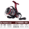 2025 Original DAIWA Fishing Spinning Reel FUEGO CS LT 1000-6000 Fishing Reels 5KG/10KG/12KG Power 5.3:1/6.2:1 Seawater Reels