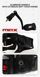 Abu Garcia 2024 Original New Max Sx Spinning Fishing Reel Gear Ratio 5.2:1 6+1BB Max Drag 2.9-6.4KG RocketLine Management System