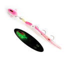 TOLU 100g150g200g250g300g Kabura Bullet Metal Jig Head Squid Assist Hooks Sinking Jigging Lure Bottomship Inchiku Tenya Jig
