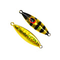 TOLU Slow Bee Slow pitch jig 30g 40g 60g 80g 100g 120g Shore Casting Jigging Spoon Lure Glow Saltwater Fishing Lure WIth Hook