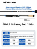 KastKing Spartacus III Rod 102g Carbon Spinning Casting Fishing Rod Lure Weight FUJI F+SIC Guide Rings 1.98/2.13/2.28/2.43m Rods