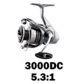 NEW DAIWA Fishing Reel EXCELER LT (Light&Tough) 1000D-6000D-H Light Strong LC-ABS Metail Spool 4KG-12KG Ultraleve 185g-320g