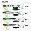 TOLU 2024 NEW 3D Printed S-shaped Fast Sinking Metal Jig Lure 40g 60g 80g Saltwater Shore Casting Fishing Lure Vertical