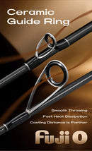 Seasir Salminus XF M/MH Spining&Casting Fishing Rod FUJI O Guide Rings 1.83M Drag 7-9KG 4-Piece Heavy Power All-Round Travel Rod