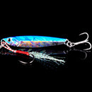 3/5/8pcs Metal Jig Fishing lure Set 7g 10g 14g 21g 28g 40g Sea Shore Casting Jigging lures Jigs Spoon Saltwater Artificial Bait