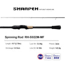 PURELURE SHARPEN Soft Lure Long Spinning and Casting XF/MF Action Rods FUJI Components Bass Pike Rod Fishing Rod Spinning Reel