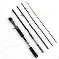 TOLU 2025 HY2 Fishing Rod Lure Travel Spinning/Casting 2.1/2.4m 5 Sections 7-35g Lure Weight MH Action for Carp Bass