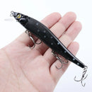 Fishing Lure 11.5cm/14g Artificial Bionic Swing Hard Bait Tackle 3D Eyes Hook Wobbler Carp Fishing Pesca for Bass Pike 5/10Pcs