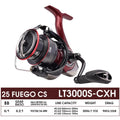 2025 Original DAIWA Fishing Spinning Reel FUEGO CS LT 1000-6000 Fishing Reels 5KG/10KG/12KG Power 5.3:1/6.2:1 Seawater Reels