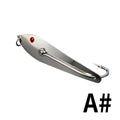 TOLU Big Spoon lure 10/13/16.5/18.1cm Fishing Shaped Metal Sequin Bait Deep Sea Fishing Trolling Boat Jig Lure Trout Bass