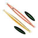 TOLU 150g 200g 250g 300g 400g 500g Large Vertical Metal Jigs Deep Sea Fishing Lure Sinking Saltwater Jigging Lure Hard Bait