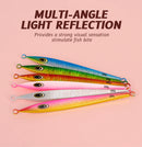 TOLU NEW Fast Sinking Metal Jig 130g150g180g200g250g300g400g Long Casting Fast Sinking Fall Jigs Saltwater Deepsea Fishing Lure