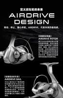 2023 DAIWA EXCELER LT Spinning Fishing Reel Max 5+1BB Drag 12kg Baitcasting Reel Saltwater Freshwater Reel