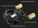 KastKing Royale MegaTron Long Cast Baitcasting Reel 7.2:1 Gear Ratio Reel Freshwater Aluminum Spool 8 KG Drag Fishing Coil