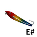 TOLU Big Spoon lure 10/13/16.5/18.1cm Fishing Shaped Metal Sequin Bait Deep Sea Fishing Trolling Boat Jig Lure Trout Bass