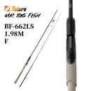 TOLU New MR.Big Fish 2 Sections Spinning/Casting Fishing Rod  Original FUJI guides 1.98-2.74m Ultra-lightweight Design 102-139g
