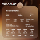Seasir Salminus XF M/MH Spining&Casting Fishing Rod FUJI O Guide Rings 1.83M Drag 7-9KG 4-Piece Heavy Power All-Round Travel Rod