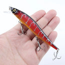 Fishing Lure 11.5cm/14g Artificial Bionic Swing Hard Bait Tackle 3D Eyes Hook Wobbler Carp Fishing Pesca for Bass Pike 5/10Pcs