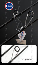 TOLU New 2 Sections Lure Fishing Rod Microfish Series Super Light Design Original FUJI Guide 1.5/1.68m Carbon Fiber Handle