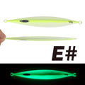TOLU NEW Slow Sinking Metal Jig 120g 150g 200g 250g 300g Long Casting Slow Sinking Fall Jigs Saltwater Deepsea Fishing Lure