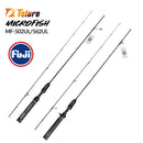 TOLU New 2 Sections Lure Fishing Rod Microfish Series Super Light Design Original FUJI Guide 1.5/1.68m Carbon Fiber Handle