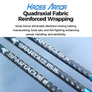 KastKing Spartacus III Rod 102g Carbon Spinning Casting Fishing Rod Lure Weight FUJI F+SIC Guide Rings 1.98/2.13/2.28/2.43m Rods