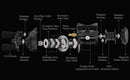 Piscifun Torrent II 100 Baitcasting Reel 9kg Carbon Fiber Drag 6.6:1/8.1:1 Magnet Braking Lightweight 191g Casting Fishing Reel