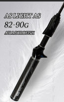 TOLU New 2 Sections Lure Fishing Rod Microfish Series Super Light Design Original FUJI Guide 1.5/1.68m Carbon Fiber Handle