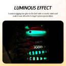 TOLU 2024 New 40g 60g 80g 100g Flat Slow Sinking Hard Metal Jigs Japan Laser Skin Tuna Fishing Jig Lure Saltwater With Hooks