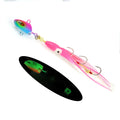 TOLU 100g150g200g250g300g Kabura Bullet Metal Jig Head Squid Assist Hooks Sinking Jigging Lure Bottomship Inchiku Tenya Jig