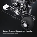 Piscifun Alijoz Alinox 300 Low Profile Baitcasting Reel 15KG Max Drag 9 Bearings Aluminum Frame Freshwater Saltwater Reels
