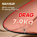 Seasir Salminus XF M/MH Spining&Casting Fishing Rod FUJI O Guide Rings 1.83M Drag 7-9KG 4-Piece Heavy Power All-Round Travel Rod